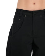 PP Buck Pants, Black – front pocket detail