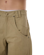 PP Buck Pants, Brown – front pocket detail