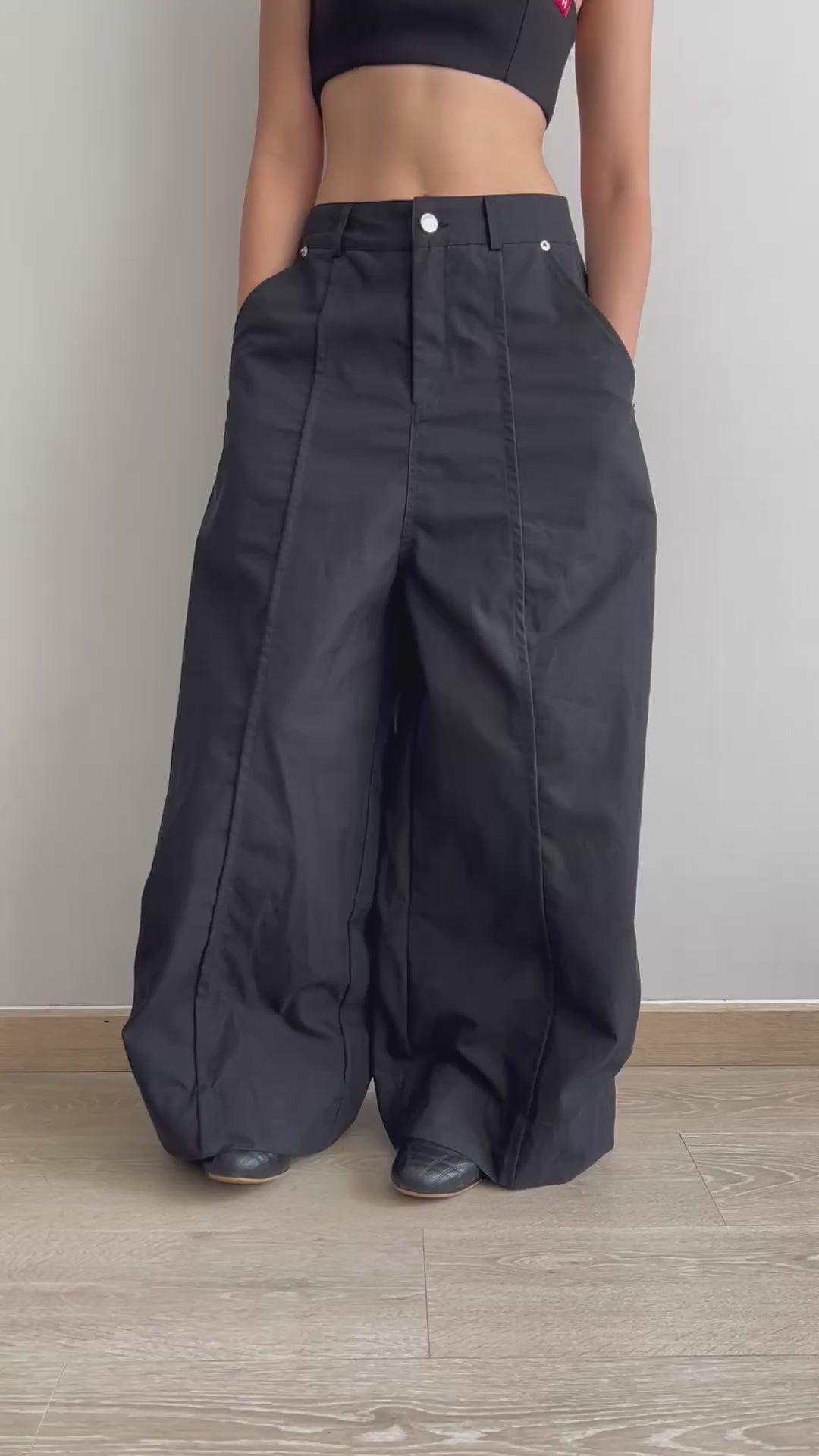 PUSH PUSH パンツ　ブラック　SONIC PANTS PUSH PUSH SONIC PANTS