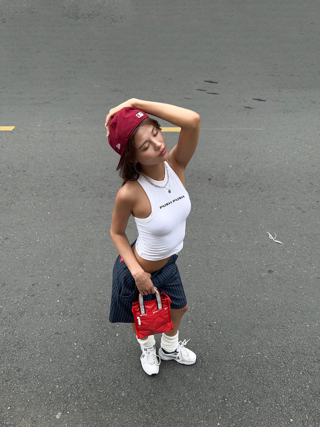MESH TANK TOP.