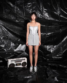 MUD WASH MINI DRESS.