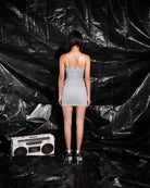 MUD WASH MINI DRESS.