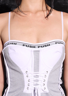 MUD WASH MINI DRESS.