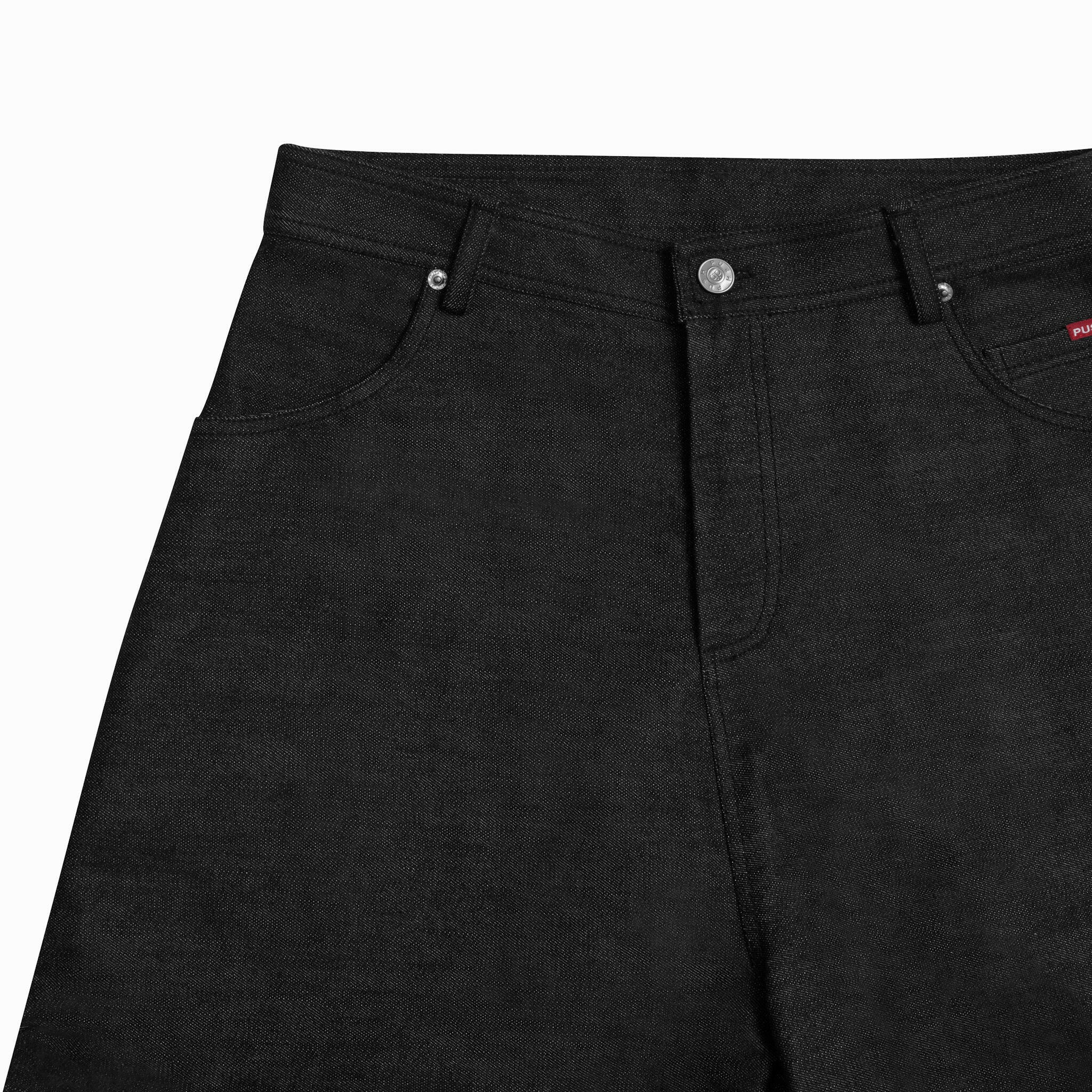 PP RAW SELVEDGE DENIM.