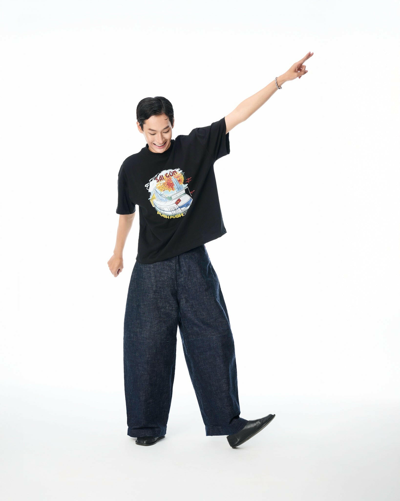 PUSHLINE SGN T-SHIRT (BOXY FIT).