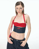 RDC - RUBY DENIM SELVEDGE CORSET.