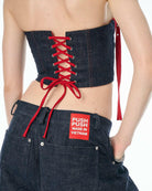 RDC - RUBY DENIM SELVEDGE CORSET.