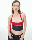 RDC - RUBY DENIM SELVEDGE CORSET.