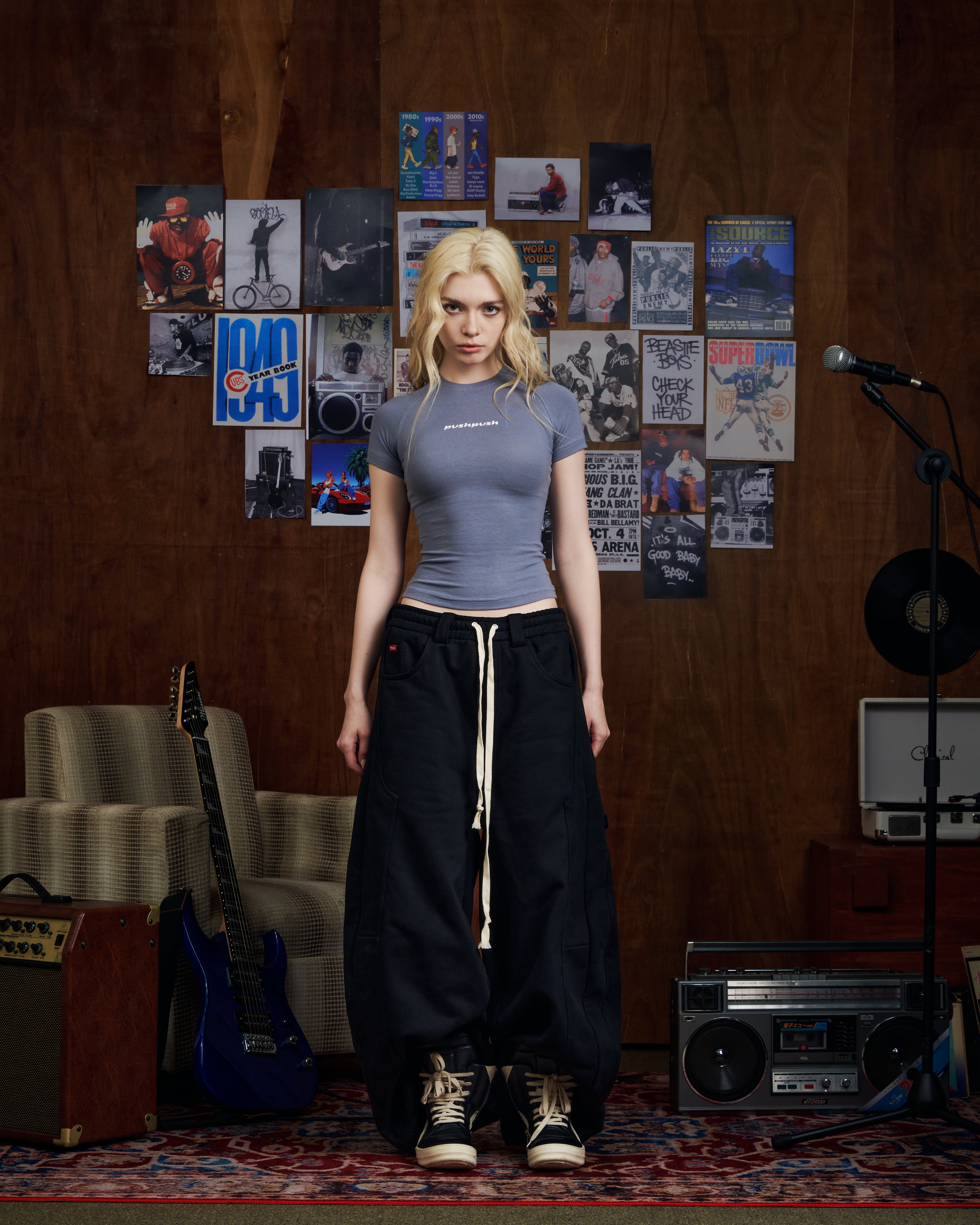 GIGI RAGLAN TEE - Push Push - Worldwide