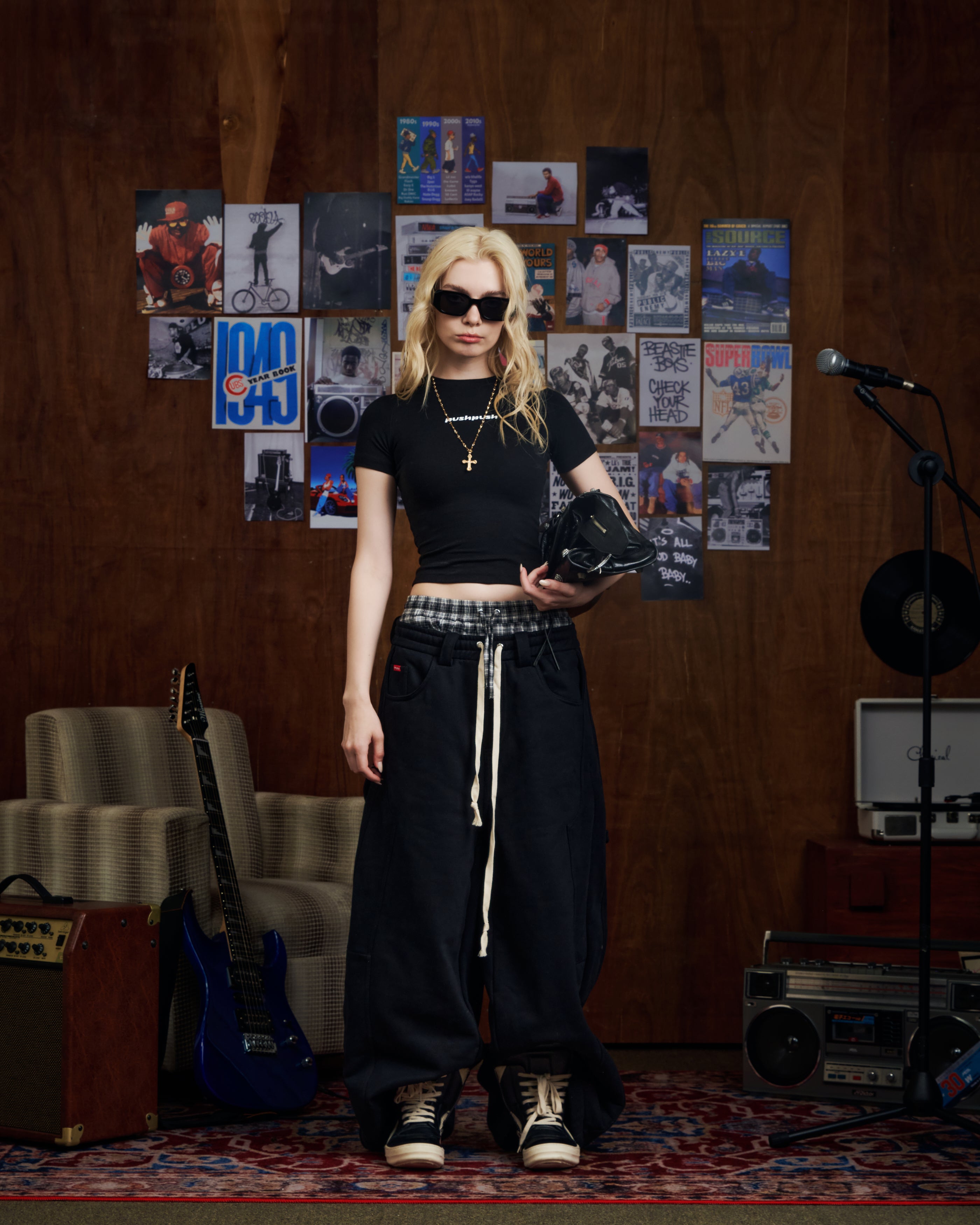 GIGI RAGLAN TEE - Push Push - Worldwide