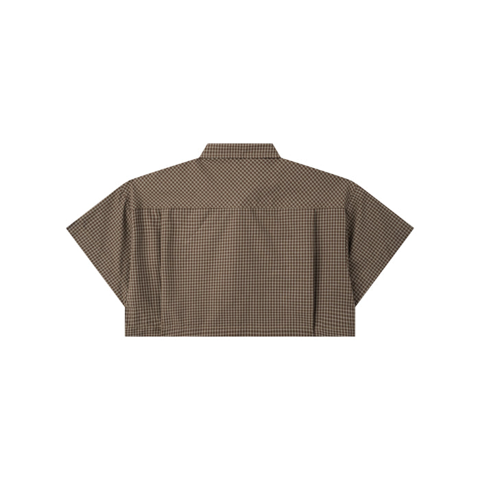 Gingham Crop Shirt - Push Push - Worldwide