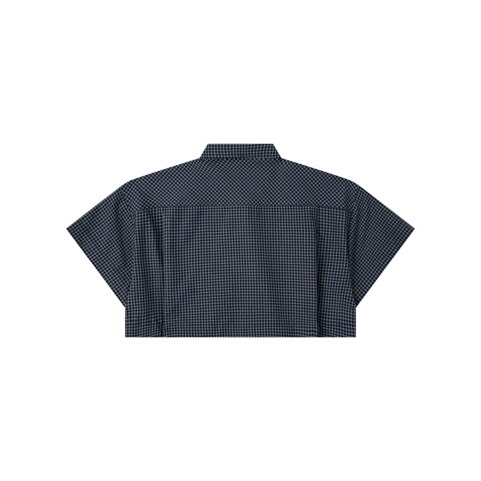 Gingham Crop Shirt - Push Push - Worldwide