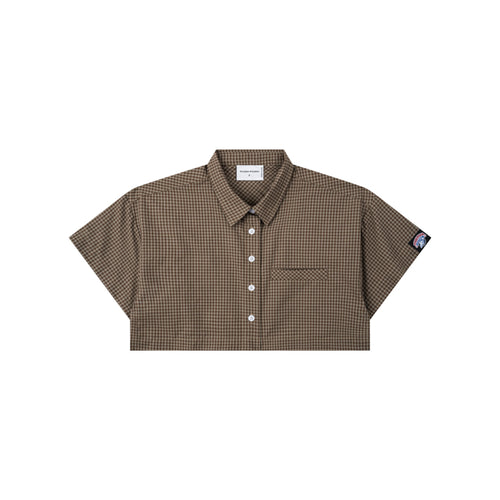 Gingham Crop Shirt - Push Push - Worldwide