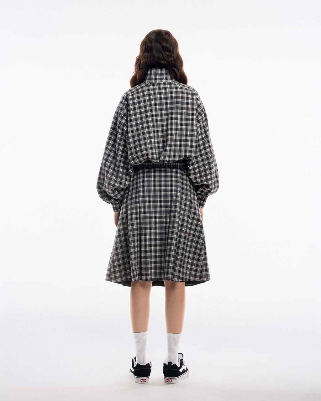 Gingham Midi Skirt - Push Push - Worldwide