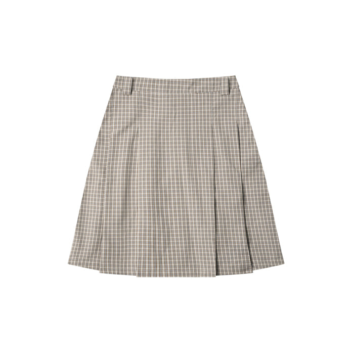 Gingham Midi Skirt - Push Push - Worldwide