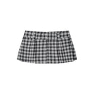 Gingham Mini Skirt - Push Push - Worldwide