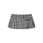 Gingham Mini Skirt - Push Push - Worldwide