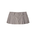 Gingham Mini Skirt - Push Push - Worldwide