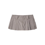 Gingham Mini Skirt - Push Push - Worldwide