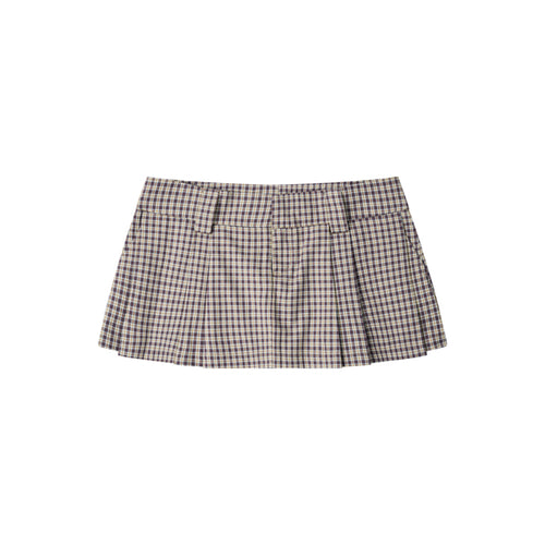 Gingham Mini Skirt - Push Push - Worldwide