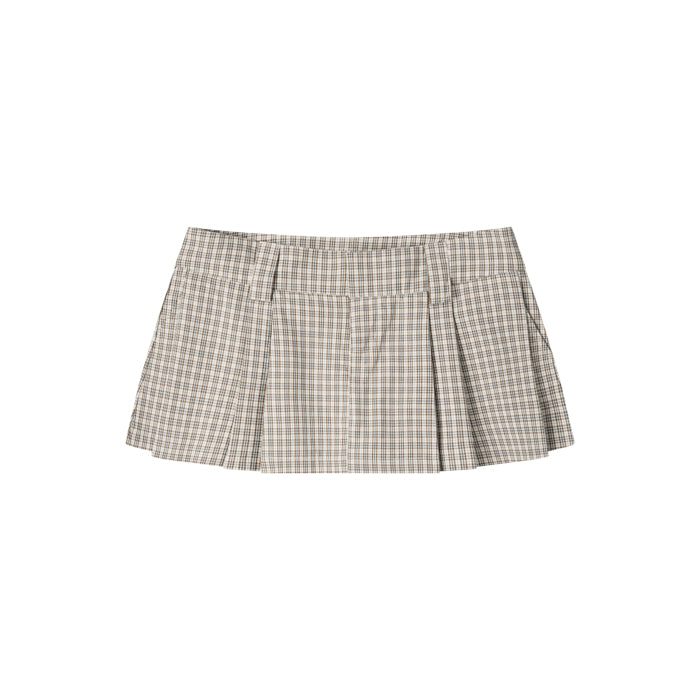 Gingham Mini Skirt - Push Push - Worldwide