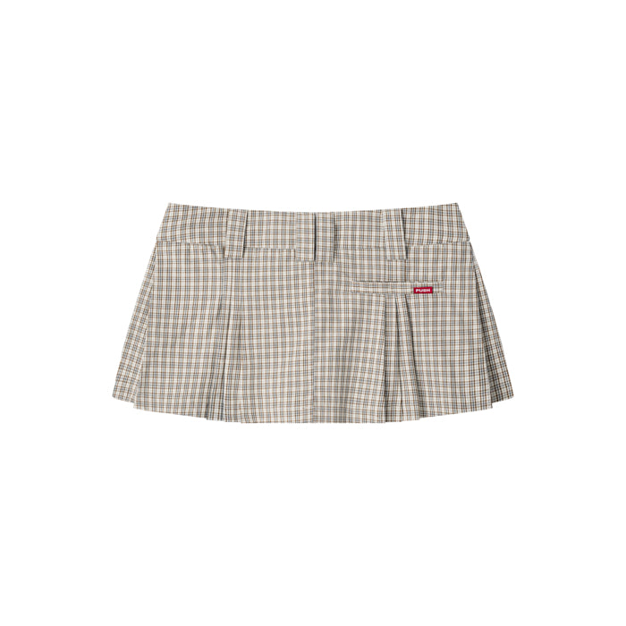 Gingham Mini Skirt - Push Push - Worldwide