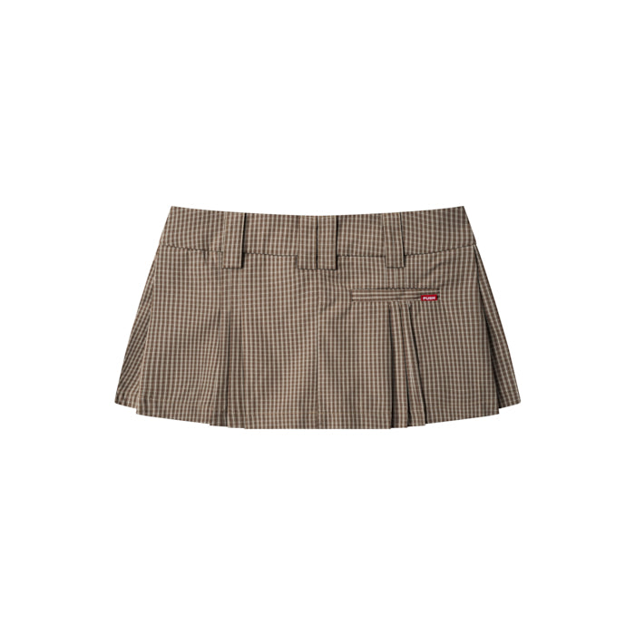 Gingham Mini Skirt - Push Push - Worldwide