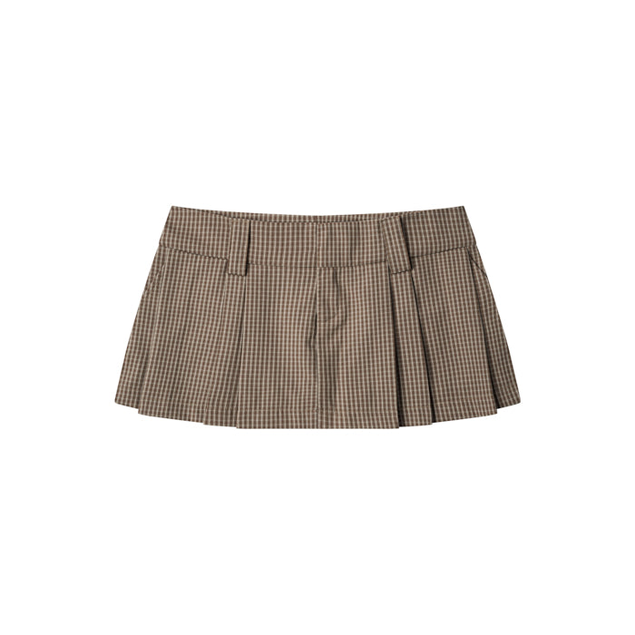 Gingham Mini Skirt - Push Push - Worldwide