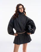 Gingham Mini Skirt - Push Push - Worldwide