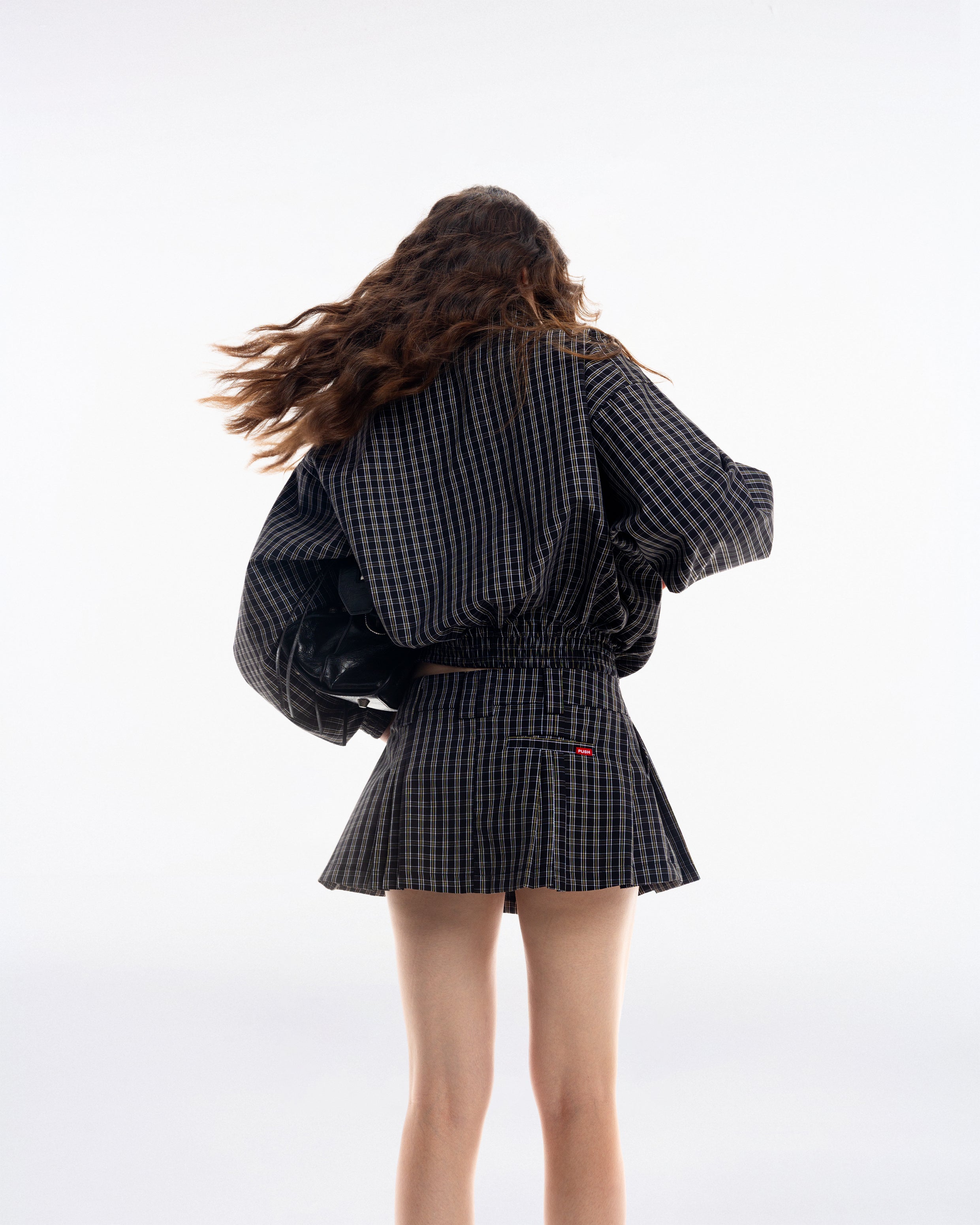 Gingham Mini Skirt - Push Push - Worldwide