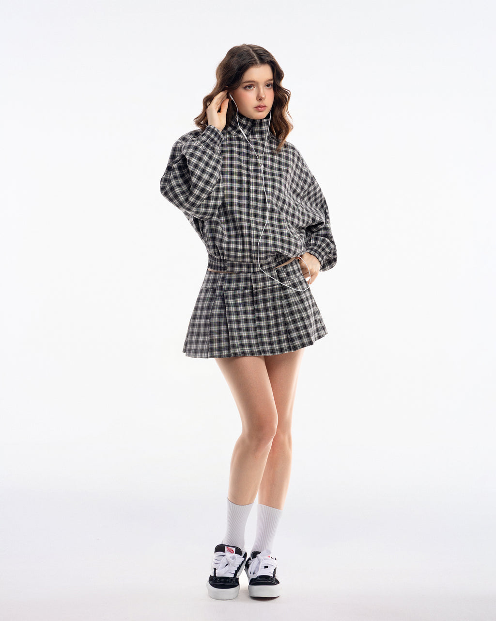 Gingham Mini Skirt - Push Push - Worldwide