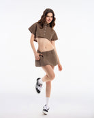 Gingham Mini Skirt - Push Push - Worldwide