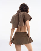 Gingham Mini Skirt - Push Push - Worldwide