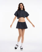 Gingham Mini Skirt - Push Push - Worldwide