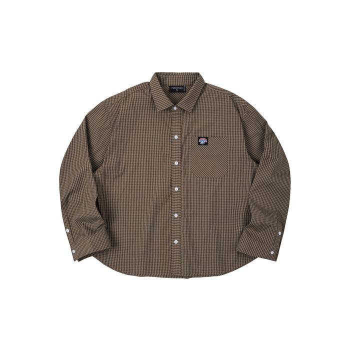 Gingham Oversize Shirt - Push Push - Worldwide