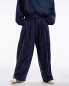 Gingham Wide Pants - Push Push - Worldwide