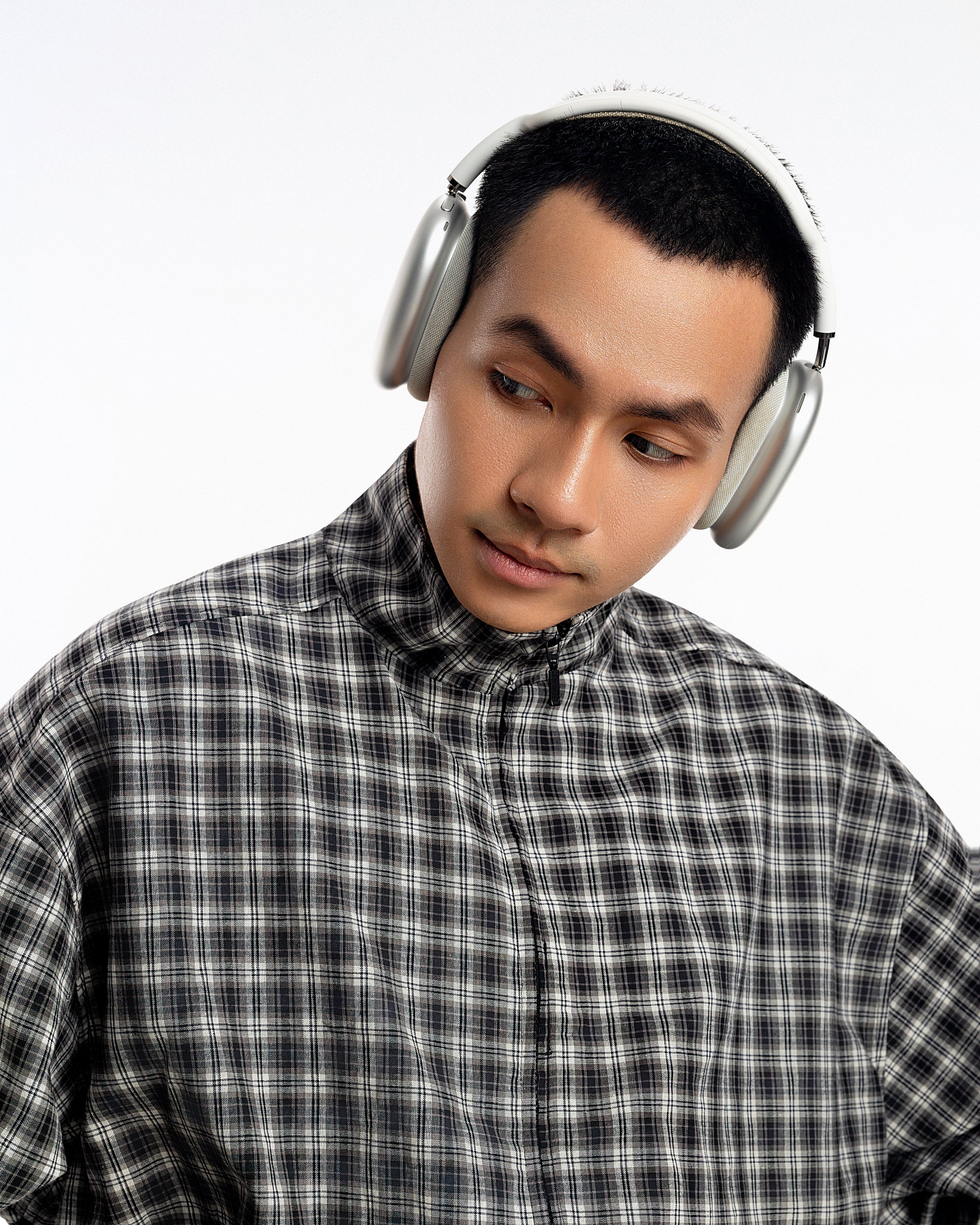 Gingham Zip Jacket - Push Push - Worldwide