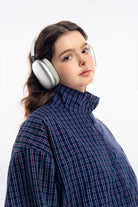 Gingham Zip Jacket - Push Push - Worldwide