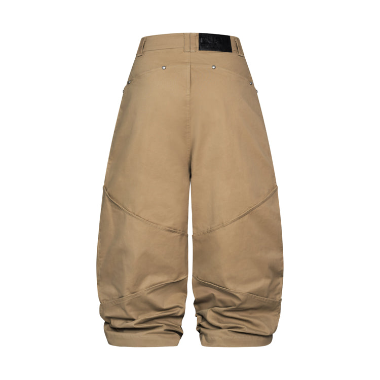 K-RAV Pants, Beige – back flat lay