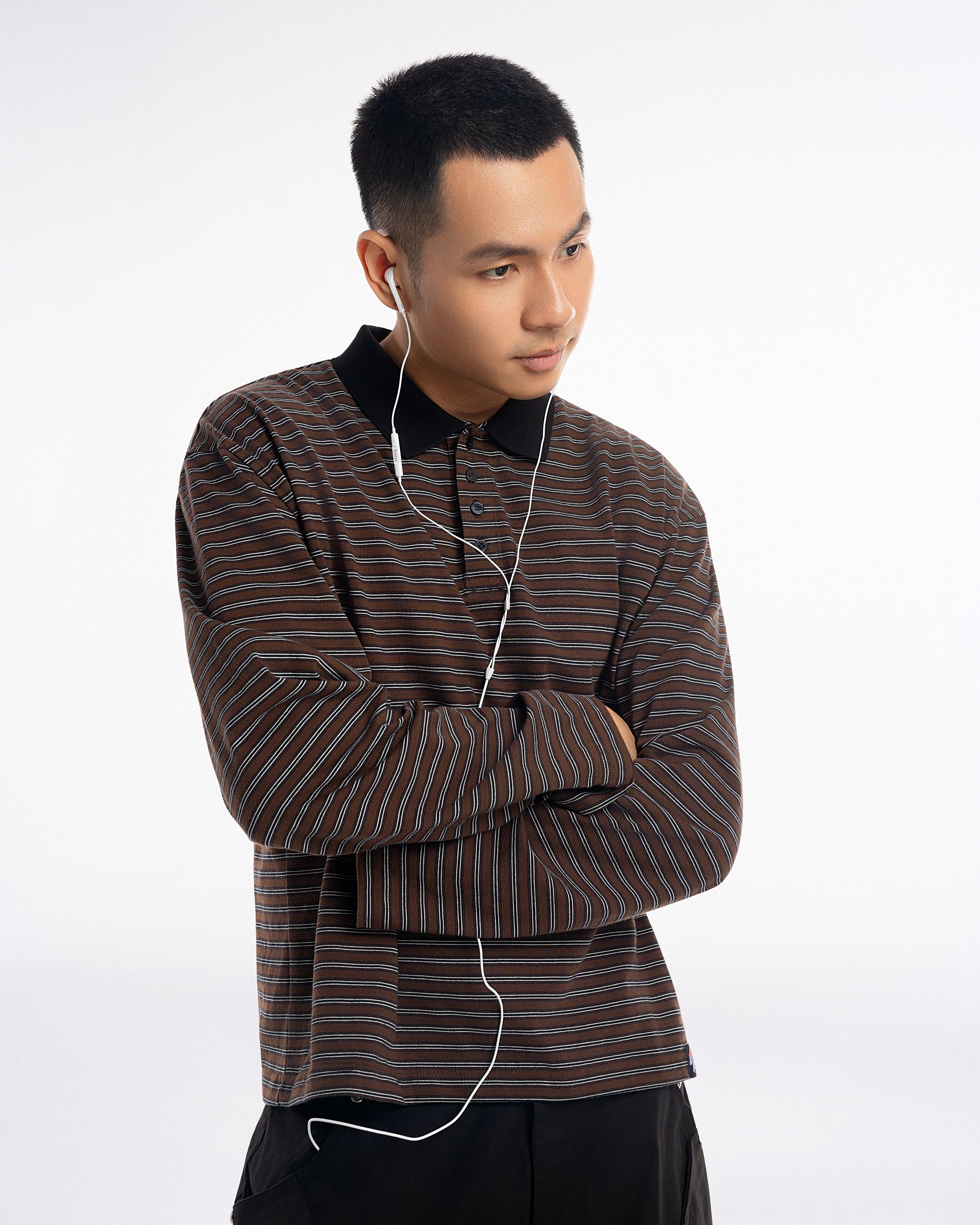 MILO Striped Polo Tee - Push Push - Worldwide