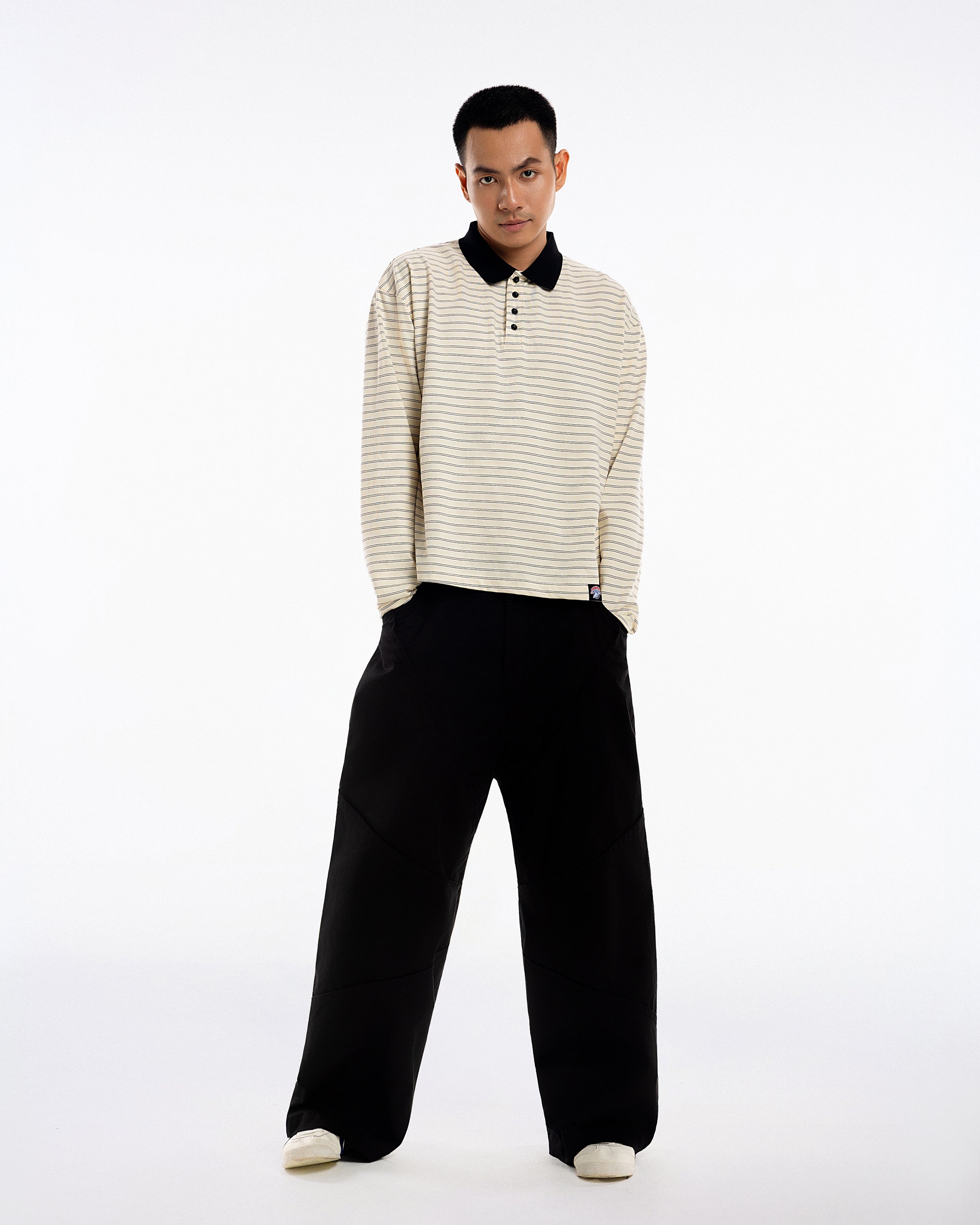 NOA Striped Polo Tee - Push Push - Worldwide