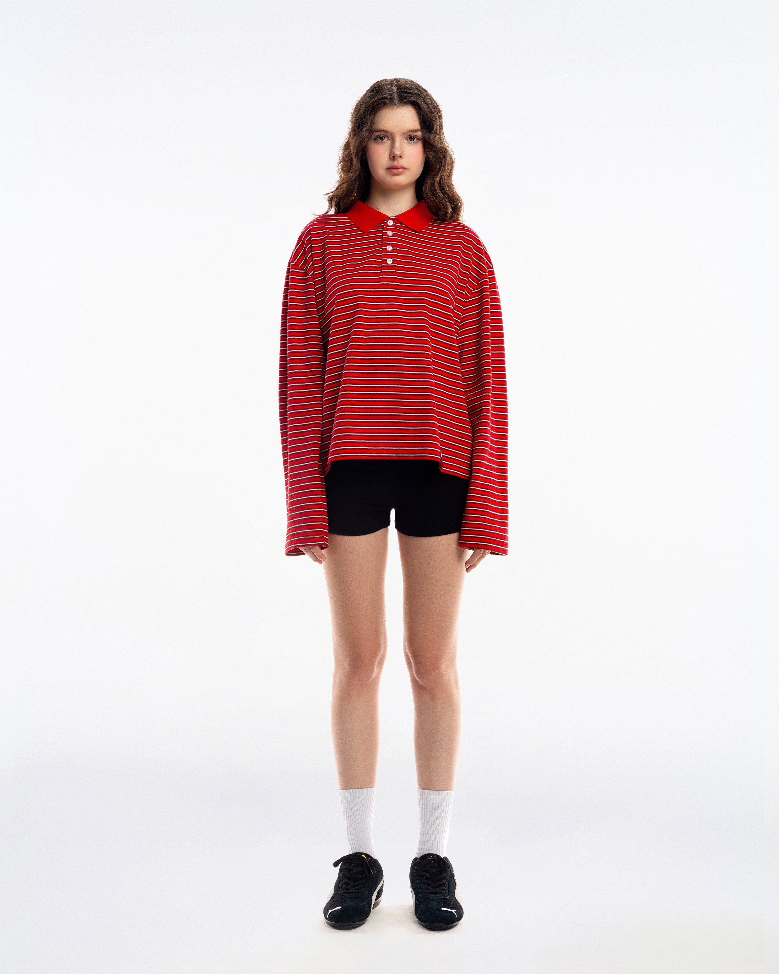 OLLY Striped Polo Tee - Push Push - Worldwide