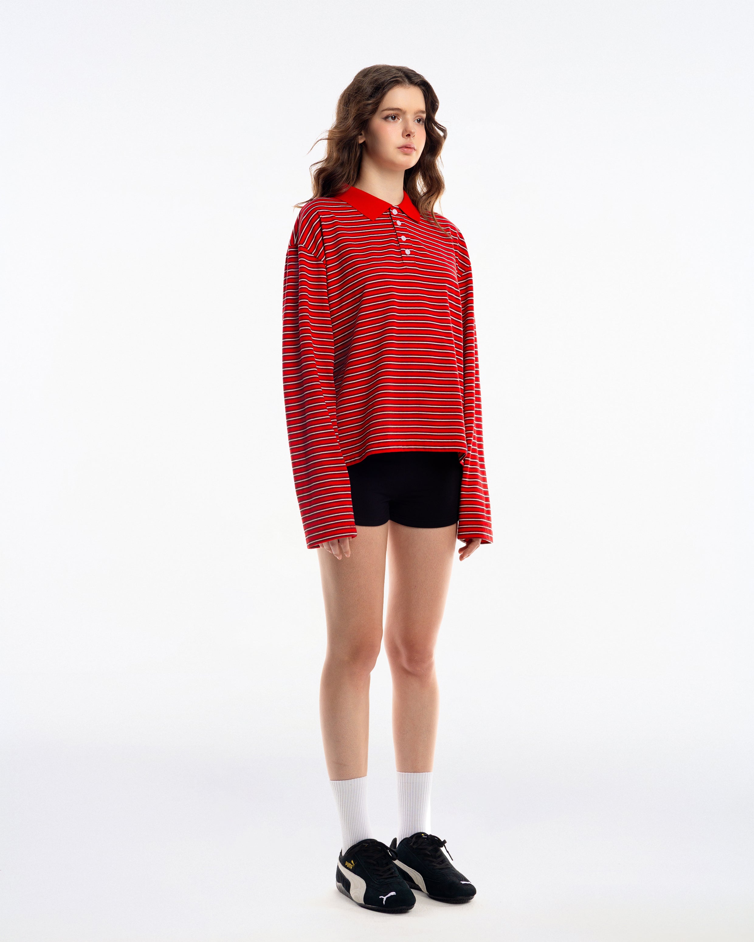 OLLY Striped Polo Tee - Push Push - Worldwide