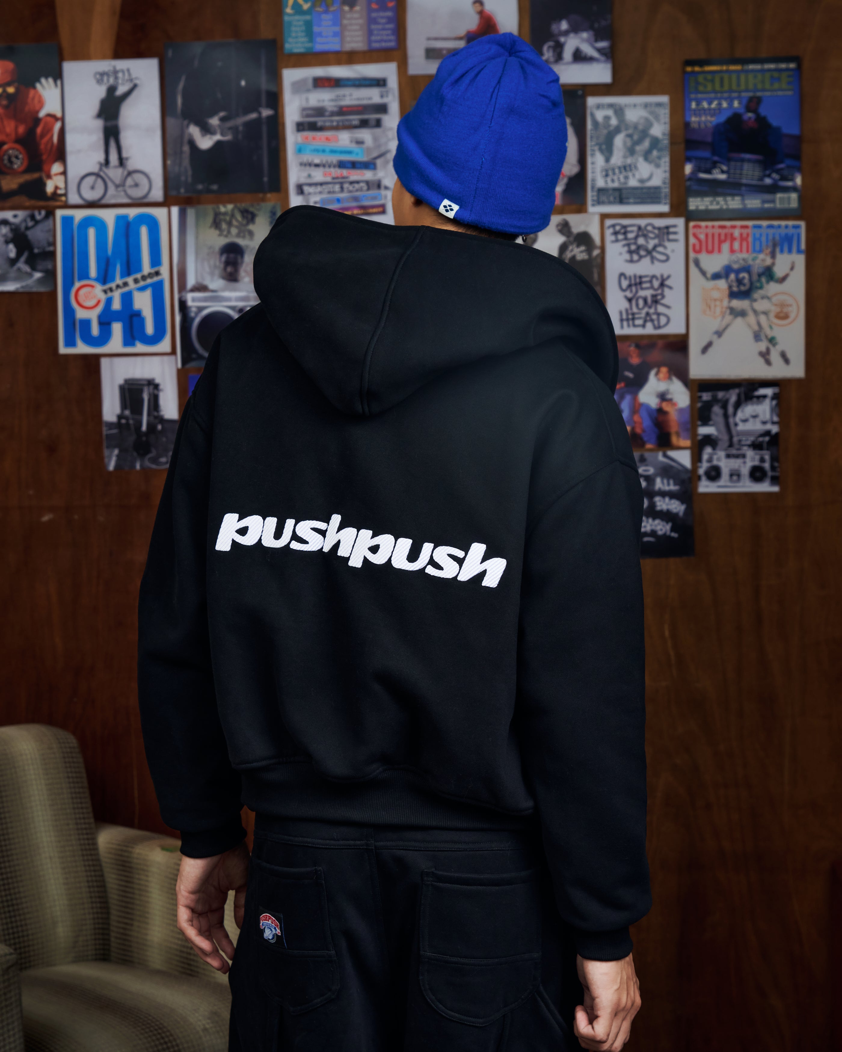 PP FLIPSIDE ZIP HOODIE - Push Push - Worldwide