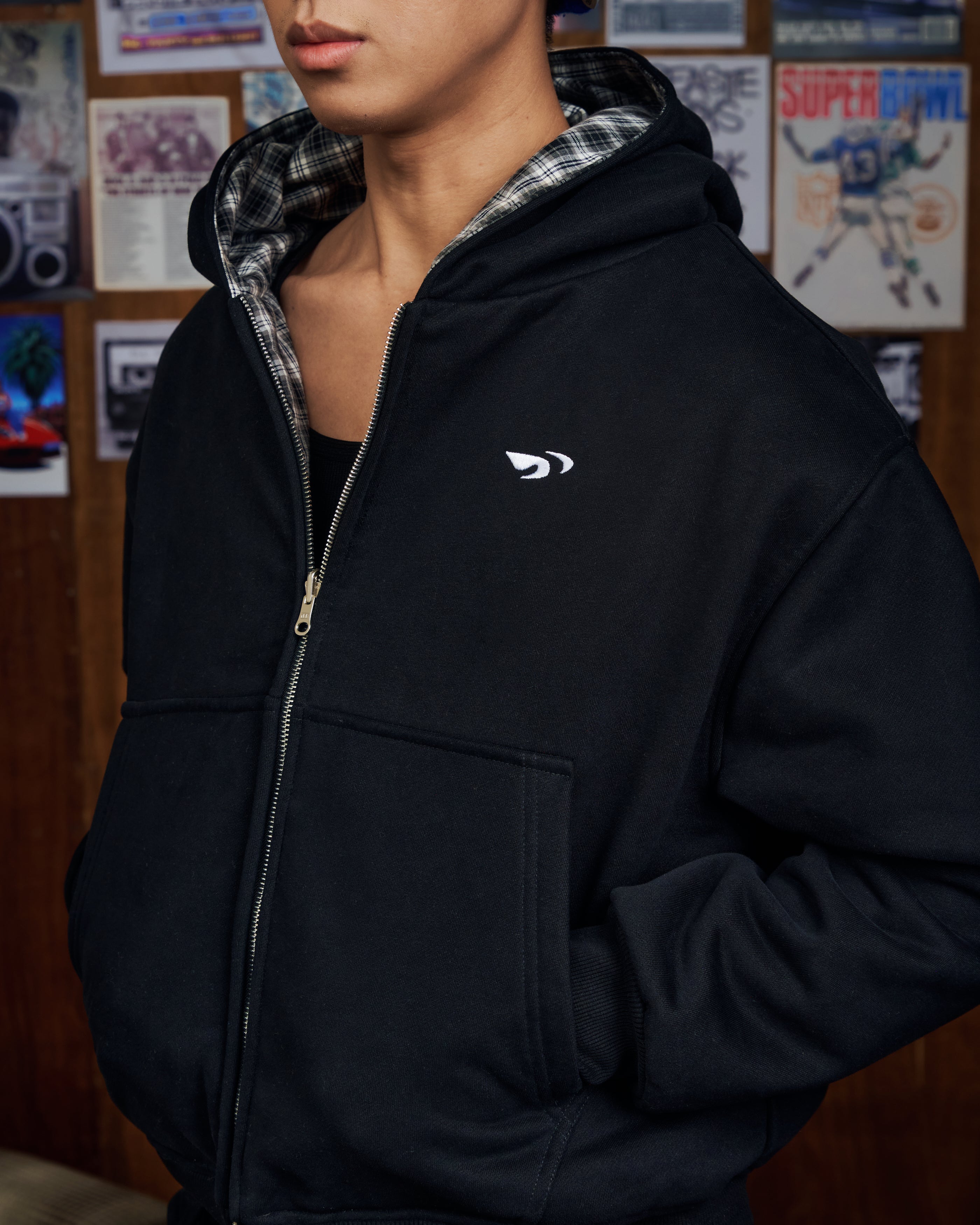 PP FLIPSIDE ZIP HOODIE - Push Push - Worldwide