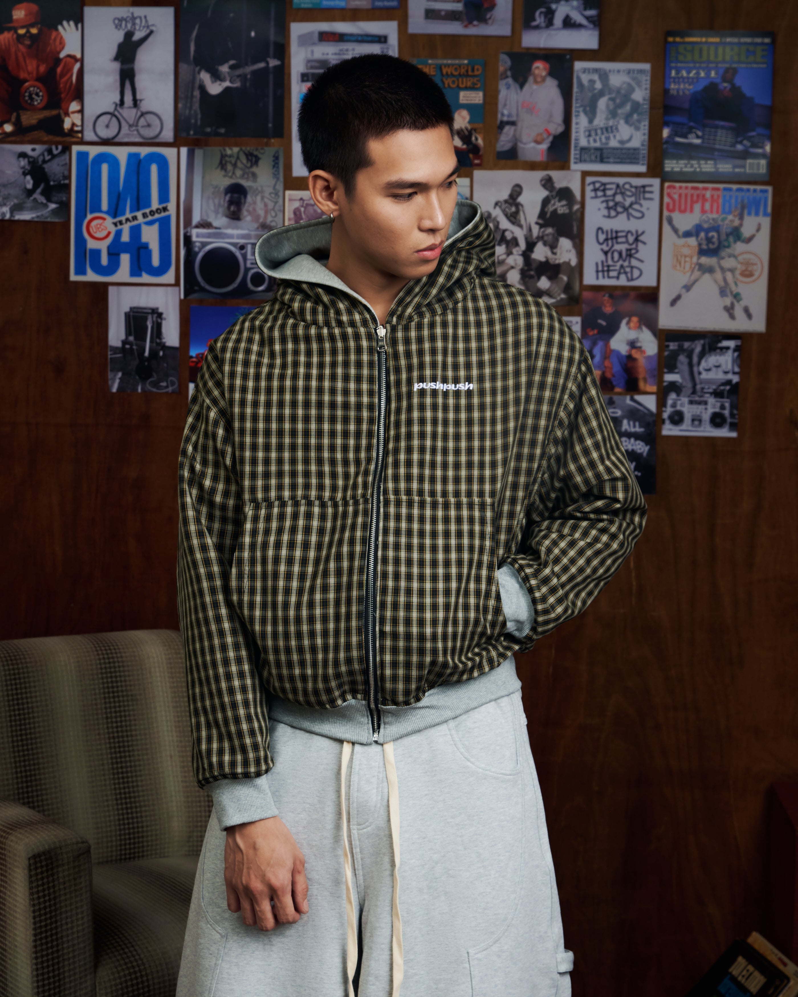 PP FLIPSIDE ZIP HOODIE - Push Push - Worldwide