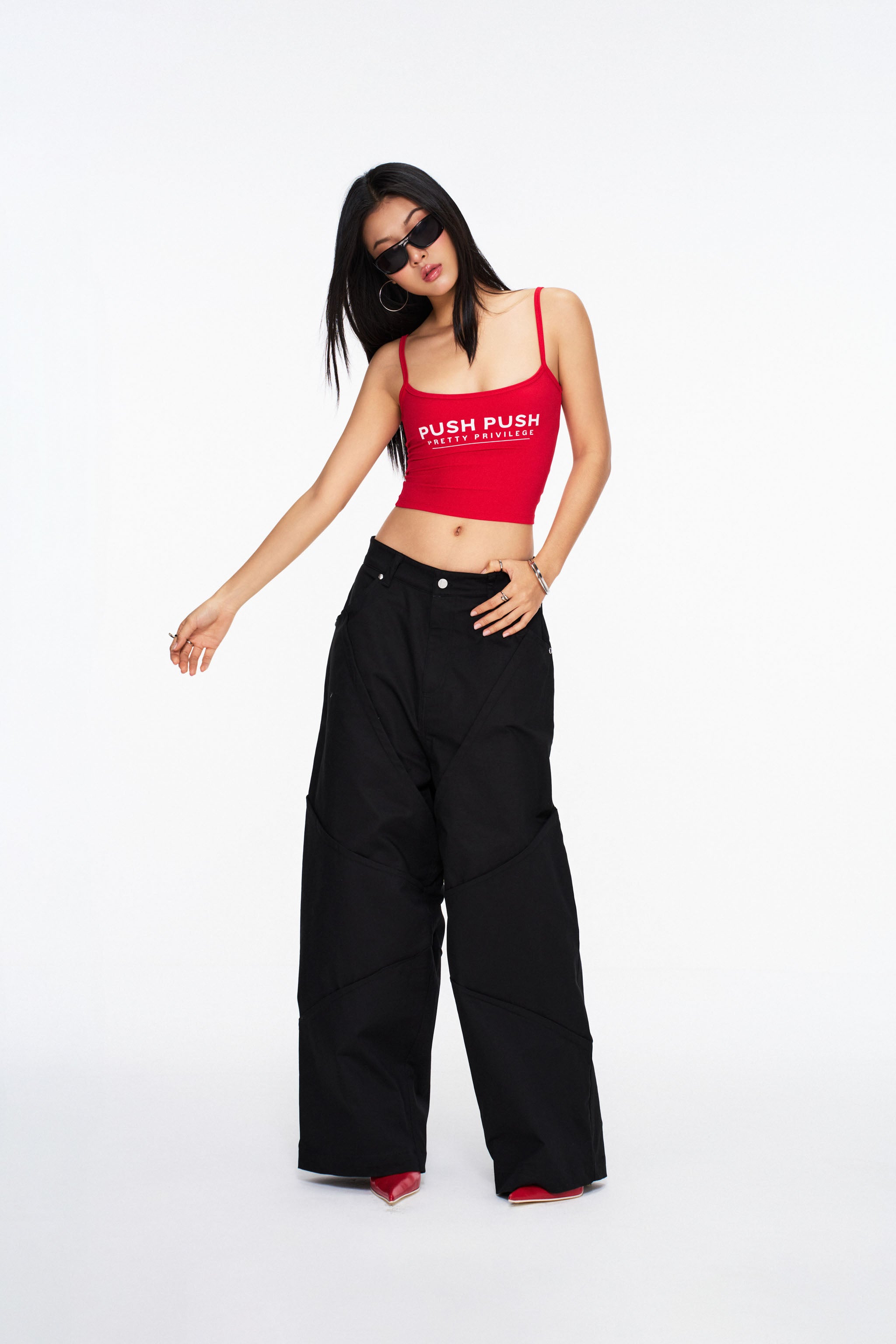 PP REGULAR CAMISOLE - RED - Push Push - Worldwide