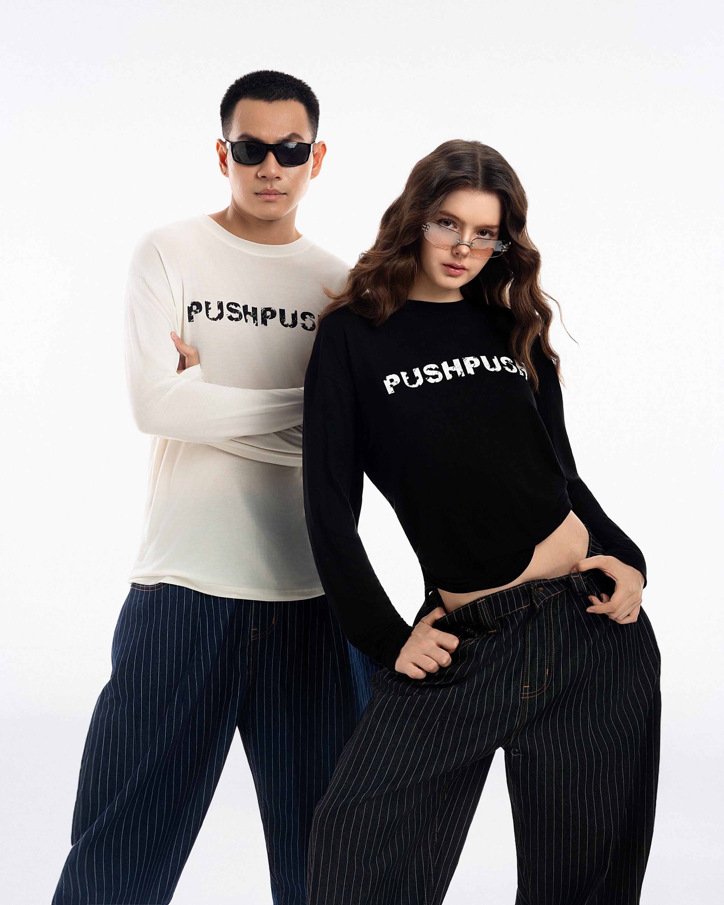 Soft Long Sleeve Tee - Push Push - Worldwide