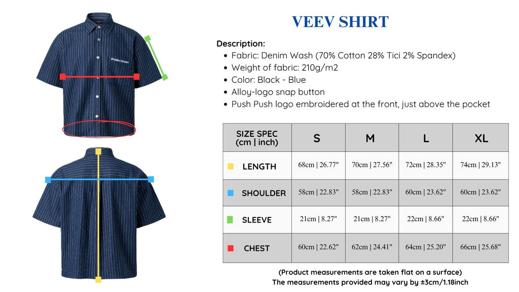 VEEV SHIRT - Push Push - Worldwide