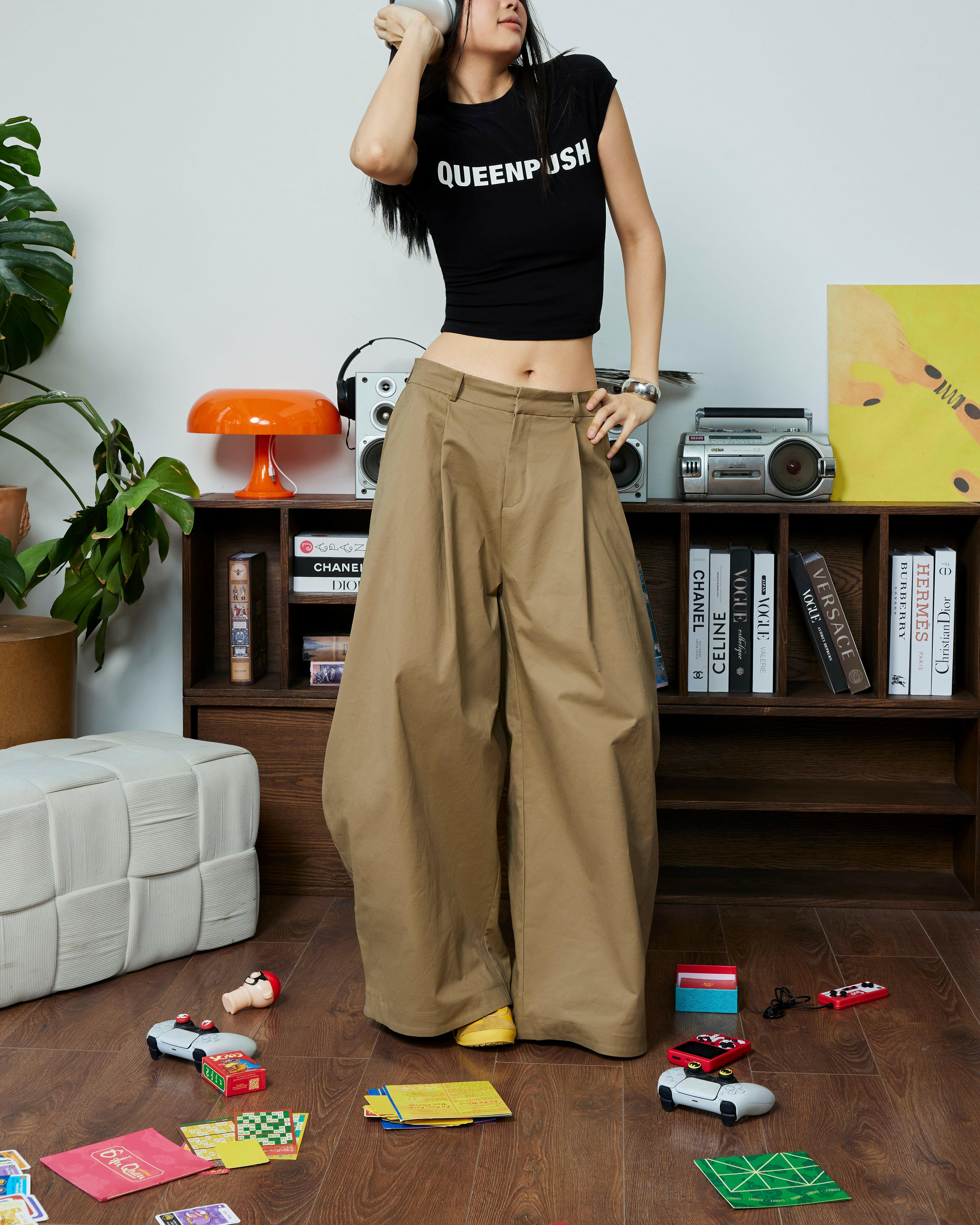 PP KHAKI PANTS.